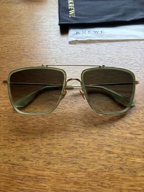 KREWE Olive Green VAIL sunglasses. Never worn.